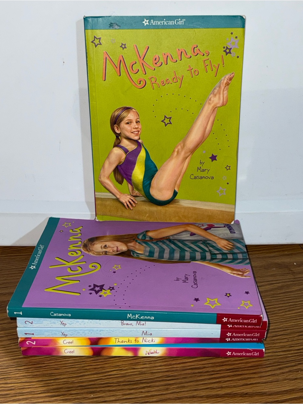 American girl book lot Mia Nicki McKenna